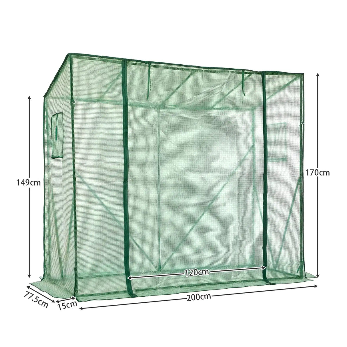 Tomato Greenhouse Foil Greenhouse Metal Frame Vegetable Plant Grow Tent Warm Waterproof Flower Household For Gardening Tools - Lootquake