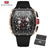 Sports Mens Watches Top Brand Luxury Waterproof Quartz Watch for Men Silicone Strap Fashion Wristwatches Relogio Masculino 0399G - Lootquake