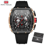 Sports Mens Watches Top Brand Luxury Waterproof Quartz Watch for Men Silicone Strap Fashion Wristwatches Relogio Masculino 0399G - Lootquake