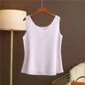 Original New Arrival 2024 Summer Fashion Brand Sleeveless Top Women's Chiffon Shirt Loose Plus Size Show Clothing Shirt Blouse - Lootquake
