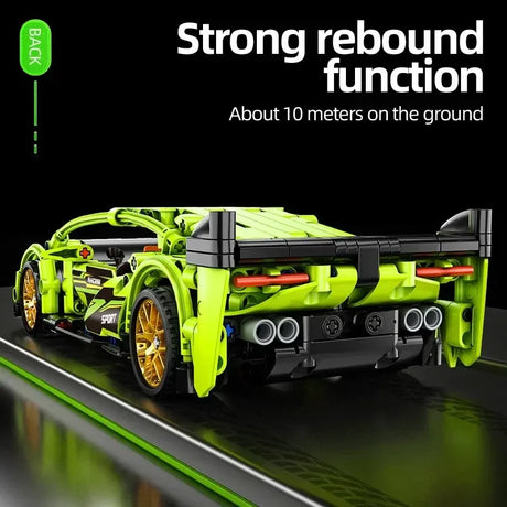 Supercar Building Blocks Car Early Learning Educational Assembled Toys Boys And Children Birthday Gift Building Blocks Ornaments - Lootquake