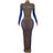Sexy Party Banquet Evening Dresses Women Sparkly Rhinestone Long Dress Nightclub Singer Stage Costume Festival Clothing Cuixing - Lootquake
