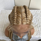 32" Senegalese Twist Lace Front Wig | 4 Twist Braids | DIY Cosplay Wig | Synthetic Braiding Hair