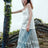 FSLE White Lace Splicing Suspender Summer Long Dress For Female 2024 New Unique Design Influencer Niche Women Top 24FS12296 - Lootquake