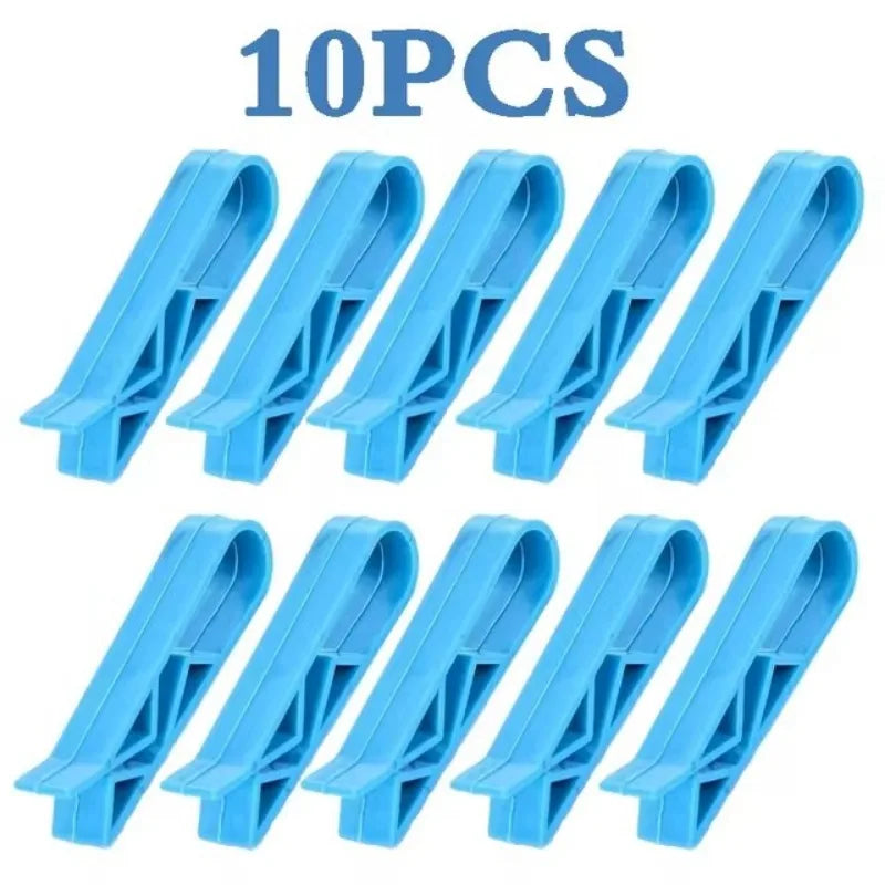 Garbage Bin Clip Household Kitchen Bathroom Office Bedroom Multifunctional Anti Slip Food Storage Garbage Bag Fixing Clip
