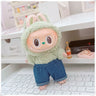 Vêtements de poupée Labubu, ensemble sweat à capuche et pantalon tendance, accessoires pour poupées Labubu Idol V1 V2, peluche universelle de 15/17 cm