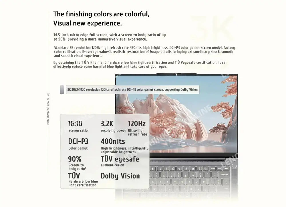 Lenovo ThinkBook 14+ 2024 AI Laptop AMD Ryzen AI 9 365 RAM 32GB  1TB SSD Core Graphics 14.5-inch 3K LED 120Hz Screen Notebook Pc - Lootquake