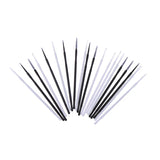 Lot de 100 micro-brosses professionnelles jetables pour extensions de cils, pour maquillage, mascara, pinceaux de maquillage
