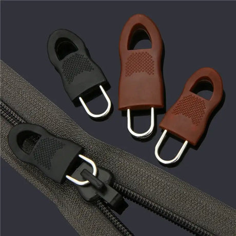 Zipper Slider Replacement Zipper Puller Tag Fixer Repair Kit Zipper for Sewing Clothes Travel Bag Suitcase Clothes Tent Backpack - Lootquake