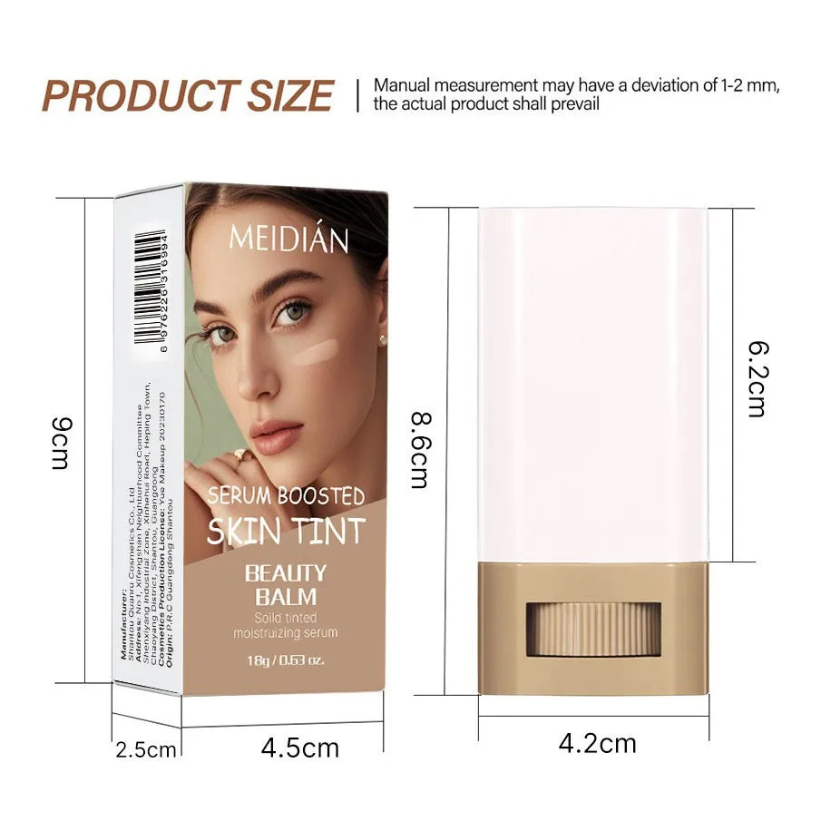 Waterproof And Lasting Temperature Change Foundation Make-up Cream Stick Luster Moisture Concealer Moisturizing LiquidFoundation