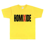 Rapper Homixide Gang Graphic T-shirt Playboi Carti Opium Merch Tshirt Men Women Hip Hop Oversized T Shirts Male Cotton Tops Tees - Lootquake