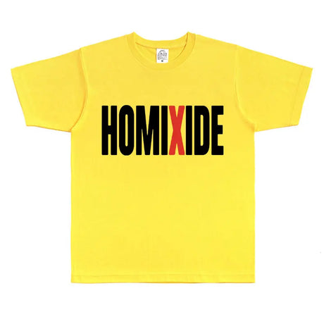 Rapper Homixide Gang Graphic T-shirt Playboi Carti Opium Merch Tshirt Men Women Hip Hop Oversized T Shirts Male Cotton Tops Tees - Lootquake