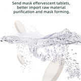 8/16/32pcs/set Collagen Face Mask Capsules Effervescent Tablets For DIY Natural Fruit Vegetable Facial Mask Maker Accessory Skin
