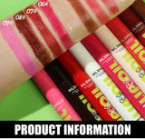 Lipstick Moisturizing Solid Lip Rouge Hydration Lip Gloss 1 set Red Pink Long Lasting Waterproof