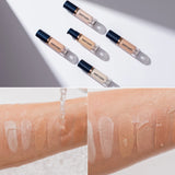 BEAUTY GLAZED 6 Color Liquid Foundation,Full Coverage, Long-Lasting, Waterproof, Natural Effect,Hydrating