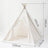 Portable  Teepee Tent Large Play House for Children Tents Kids Canvas Indian Play Tent Wigwam Child Tipi Room Decoration - Lootquake