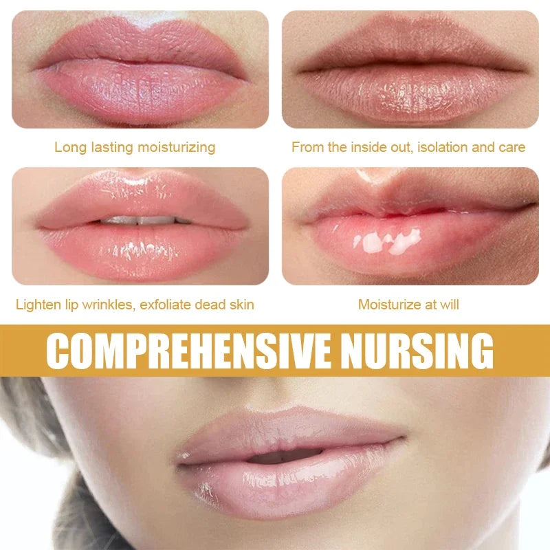 Brillant à lèvres transparent, huile repulpante, hydratante, réparatrice, réduit les ridules, éclaircit, sublime, sérum pour les lèvres, cosmétique