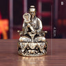 Sanqing Tianzun Statue Chinese Taoism Taishang Laojun Crafts Ornament Sculpture Carving Statue Collection Home Decor