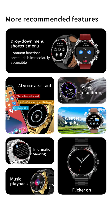 2024 New Outdoor Sports GPS Smart Watch Men Bluetooth Call HD Smartwatch Health  Monitoring Compass IP68 Waterproof Watches Men - Lootquake