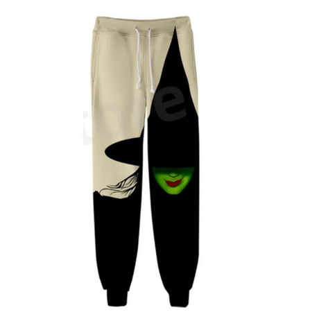 WICKED The Musical Elphaba Sweat Pants 3D Joggers Pants Casual Trousers Men/Women Hip Hop Sweatpants Pantalon Homme Streetwear - Lootquake