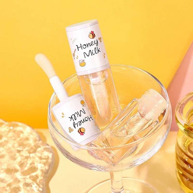 Moisturizing Balm Lip Gloss Labial Lips Moisturizer Jelly Lipstick Bright Oil Big Lip Brush Make Up Korean Beauty Cosmetics