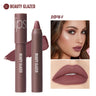 12-Color Matte Waterproof Lipstick Pen - Long-Lasting, Vibrant Berry Tone, Plant-Based Squalane, Smooth Application for All Skin