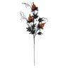 2025 Halloween Decoration Flower Black Terrifying Pumpkin Head Bouquet For Teapoy Dining Table Fireplace Home Party Decor Props
