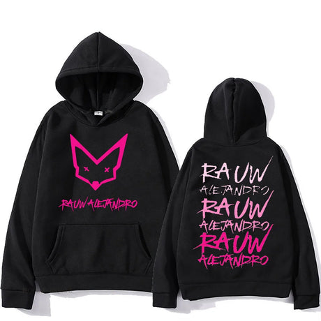 Rauw Alejandro Hooded for Autumn/Winter Vintage Comfortable Sweatshirt Funko Pop Gothic Clothing Women/men Hip Hop Punk Hoody - Lootquake