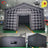 7x5m Disco Light N Fog Machine Black Cube Blow Up Bar Tent Inflatable Nightclub Portable Inflatable Party Tent Free Air Shipping - Lootquake
