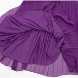Hanging Neck Strap Split Long Dress Women Wrap Chest Backless High Waisted Slim Fit Robes Summer Chic Female Streetwear Vestido - Lootquake
