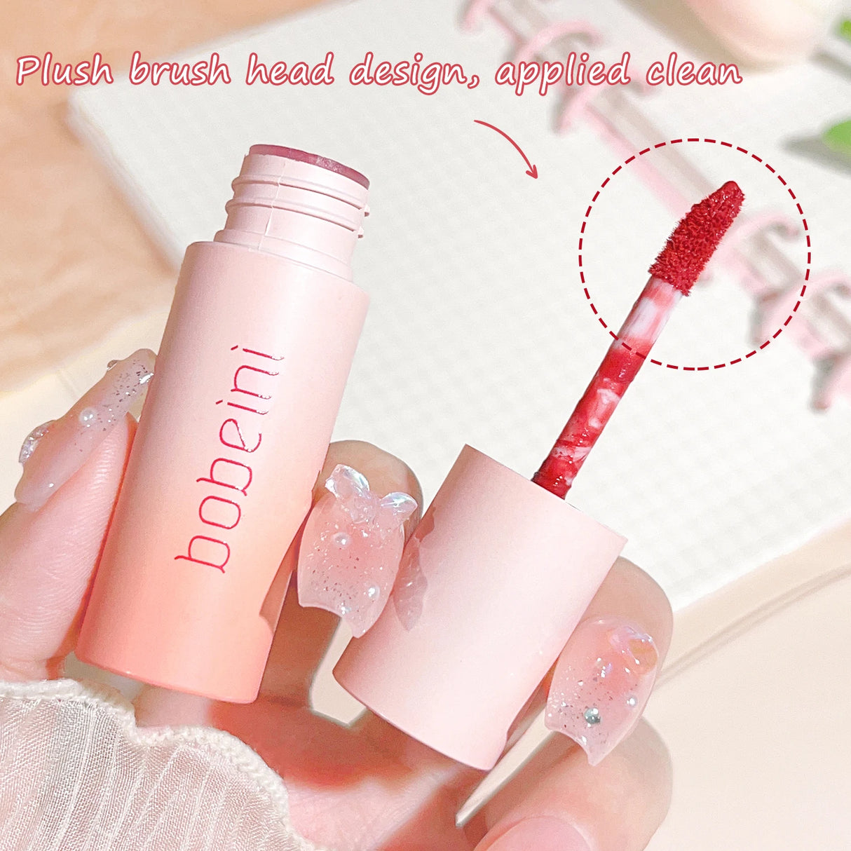 Velvet Matte Liquid Lipstick - long lasting high pigment, non-drying formula, 6 shades - perfect for everyday wear and parties