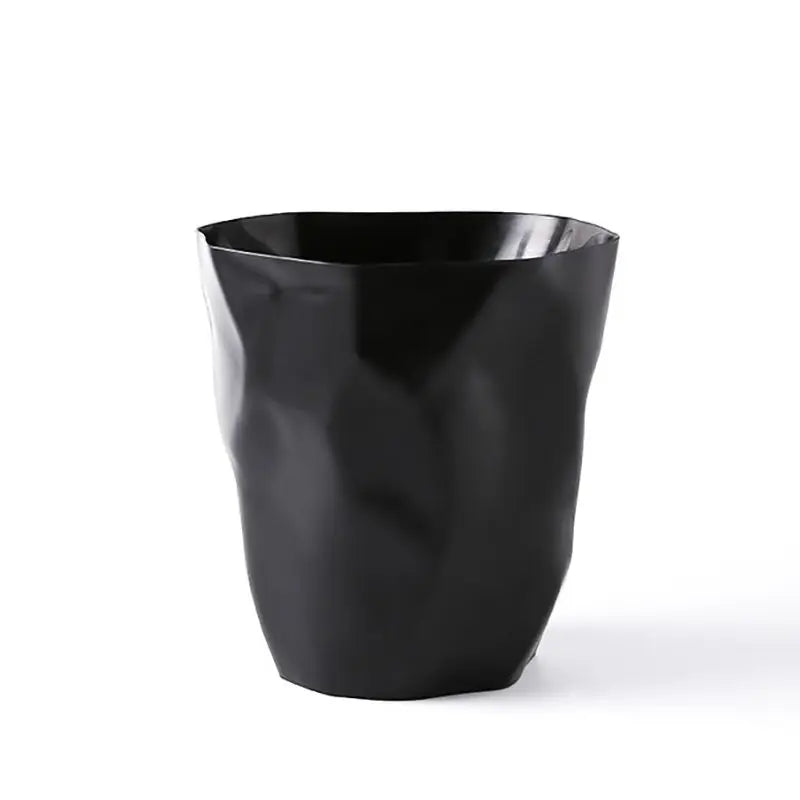 Poubelle de salle de bain élégante, petite/grande poubelle en plastique sans couvercle, panier à déchets, poubelle pour la maison ou le bureau