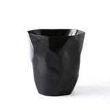 Poubelle de salle de bain élégante, petite/grande poubelle en plastique sans couvercle, panier à déchets, poubelle pour la maison ou le bureau
