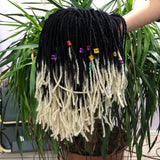 10" Braided Bob Wig | Afro Dreadlock Wig | Curly Ends | Synthetic Crochet Wig | Cosplay