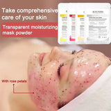 Mascarilla de gelatina en polvo con colágeno, mascarillas peel-off, hidratantes, para salón de spa, hidrogel, antiedad, blanqueadoras, iluminadoras, productos de belleza.