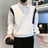 Big Size Pullover Contrasting Colors Mens Polo Shirts Oversize Splicing Male Sweatshirts Sale High Brand Fashion Korean Luxury S - Lootquake