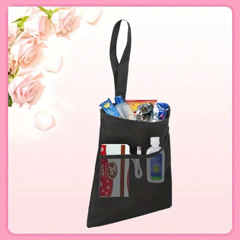 Cubo de basura para coche, bolsa de basura, organizador para el respaldo del asiento, bolsa de bolsillo para artículos diversos