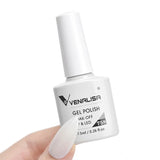 Venalisa Nail Gel Polish 7.5ml #758 Funny Bunny Milky White VIP3 Collection Long Wear Diamond Top Coat Soak Off UV LED Gel Nail