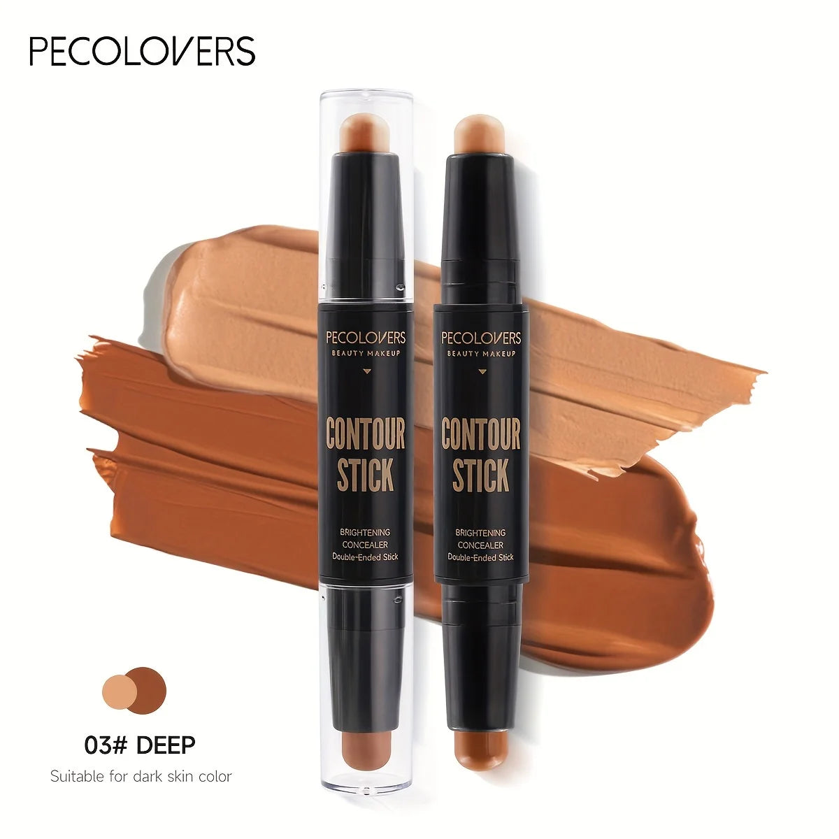 Corrector de contorno facial, bronceador, base de maquillaje, crema de base, cosméticos para mujeres, nuevo