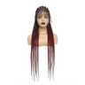 36" Blonde Goddess Braids Wig | Jumbo Plaits | Full Lace Front | Knotless | Handmade
