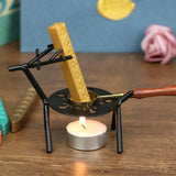 Mini vela multiusos, sin humo, segura, para bodas, sin fragancia, práctica y sin aroma, ideal para el baño.