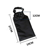 Trash Holder Car Waste Bins Car Seat Back Litter Bag Garbage Storage Rubbish Container Black Car Dustbin Garbage Bag