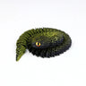 Snake Sculpture Articulated Snake Decor Articulated Animals Figurine with Movable Joints 3D Printed Model Home Desktop Ornament