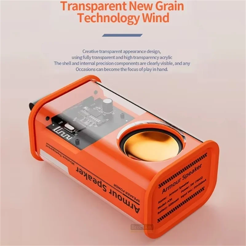 Enceinte Bluetooth K08, barre de son LED clignotante, caisson de basses portable pour l'extérieur et l'intérieur, prise en charge de la carte TF, radio FM, étanche