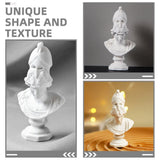 Athena Plaster Sculpture Greek Decor Ancient Home Resin Model Bust Statue Mythology