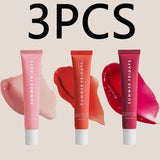 Summer Friday's Vanilla Beige Lip Balm Moisturizing Transparent Lipstick Set Lip Makeupv Smooth Soft Tube Mirror Lip Gloss