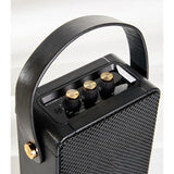 Altavoz Bluetooth inalámbrico pequeño, portátil, para exteriores, con barra de sonido de graves