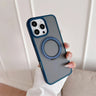 Luxury Magnetic Stand Matte For Magsafe Phone Case