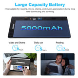 Tablette PRITOM Android 10 10,1 pouces 2 Go RAM 64 Go ROM Processeur Quad Core Écran HD IPS Caméra arrière 8,0 MP WiFi