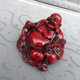 Resin Smile Buddha Decoration Feng Shui Buddha Sculpture Decoration Technology of Maitreya Buddha Desktop Decoration Sculpture